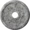 Ekena Millwork Antioch Medallion (Canopies up to 3 1/2"), 18"OD x 3 1/2"ID x 1 3/8"P, Ultra Pure White Crackle CM18SEUWC - alternate 1
